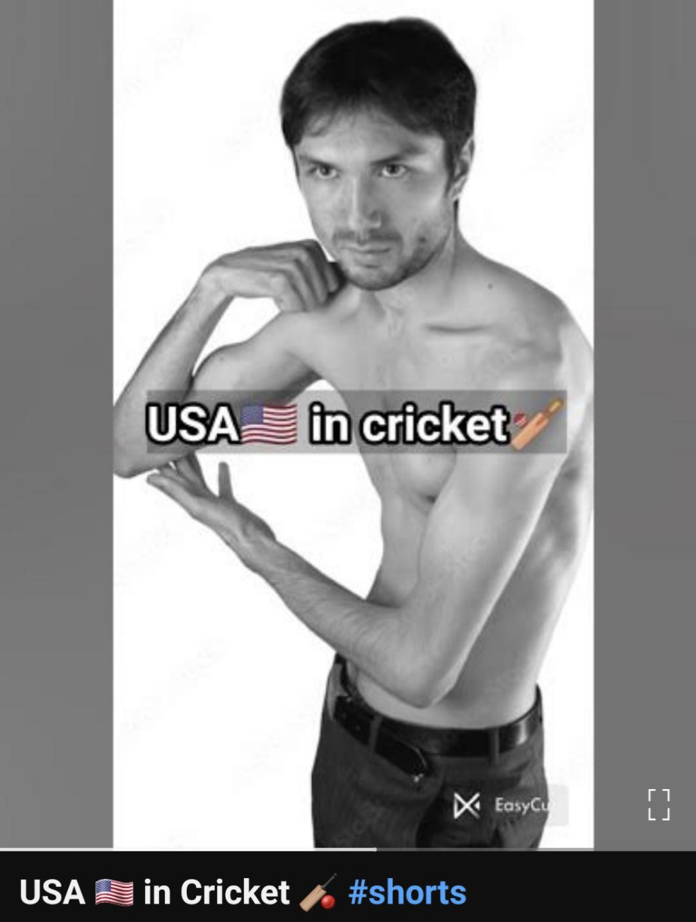 barechested - Usa in cricket Usa in Cricket EasyCu